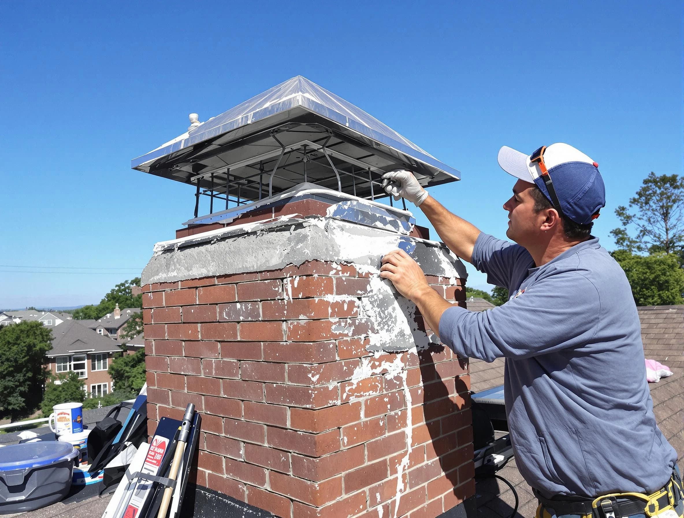 Chimney Crown Services service in Atlanta, GA